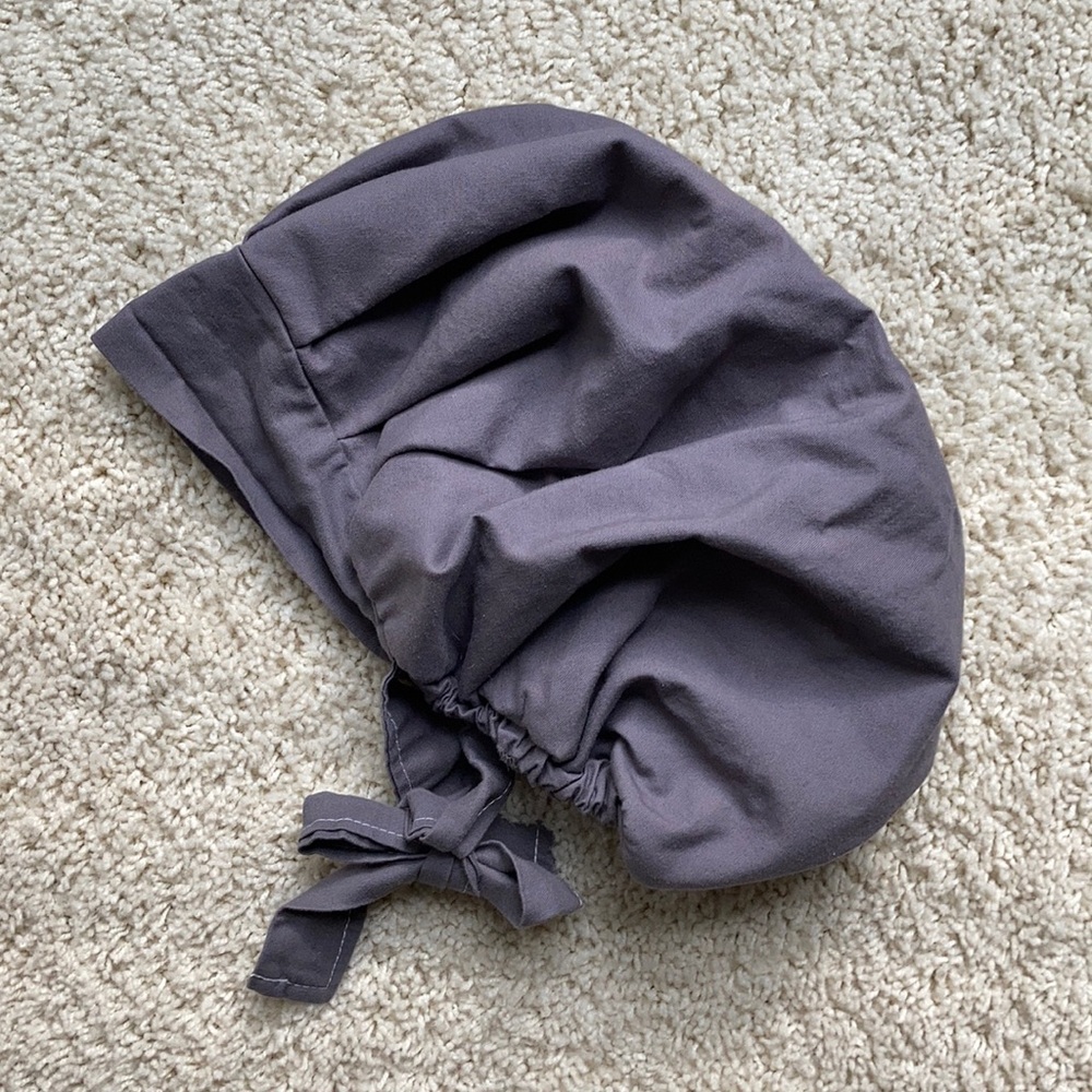 Satin lined scrub hat